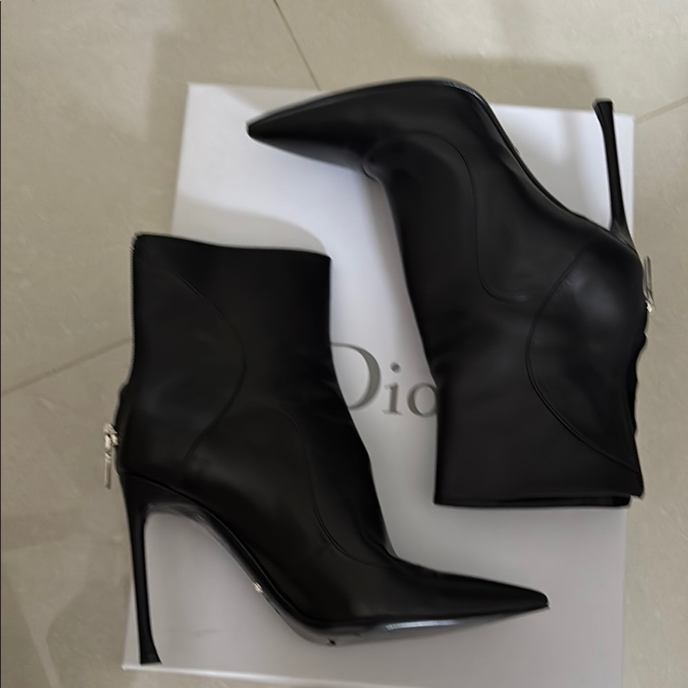 Dior Women's Black Ankle Boots